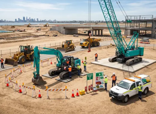 Emergency Protocols for Heavy Equipment on Active Sites