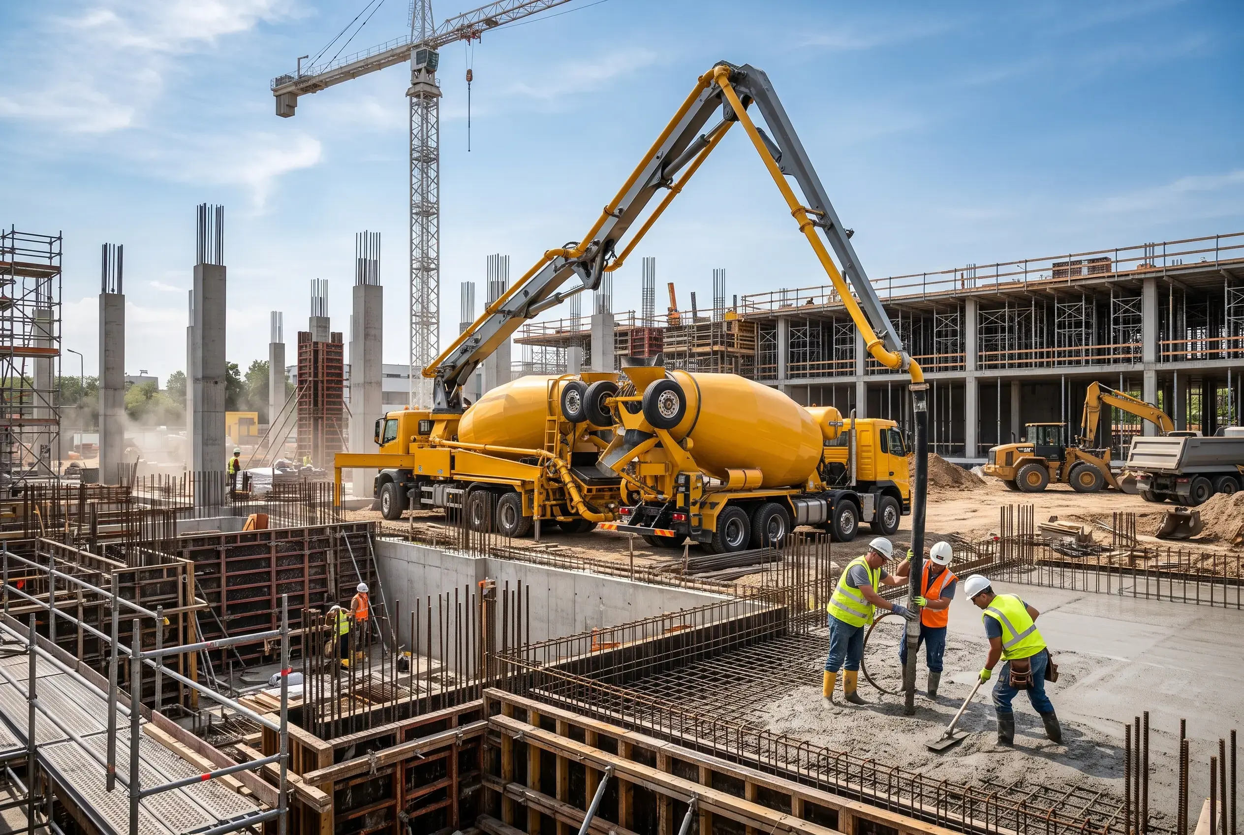 Everything You Need to Know About Concrete Mixer Pump Trucks
