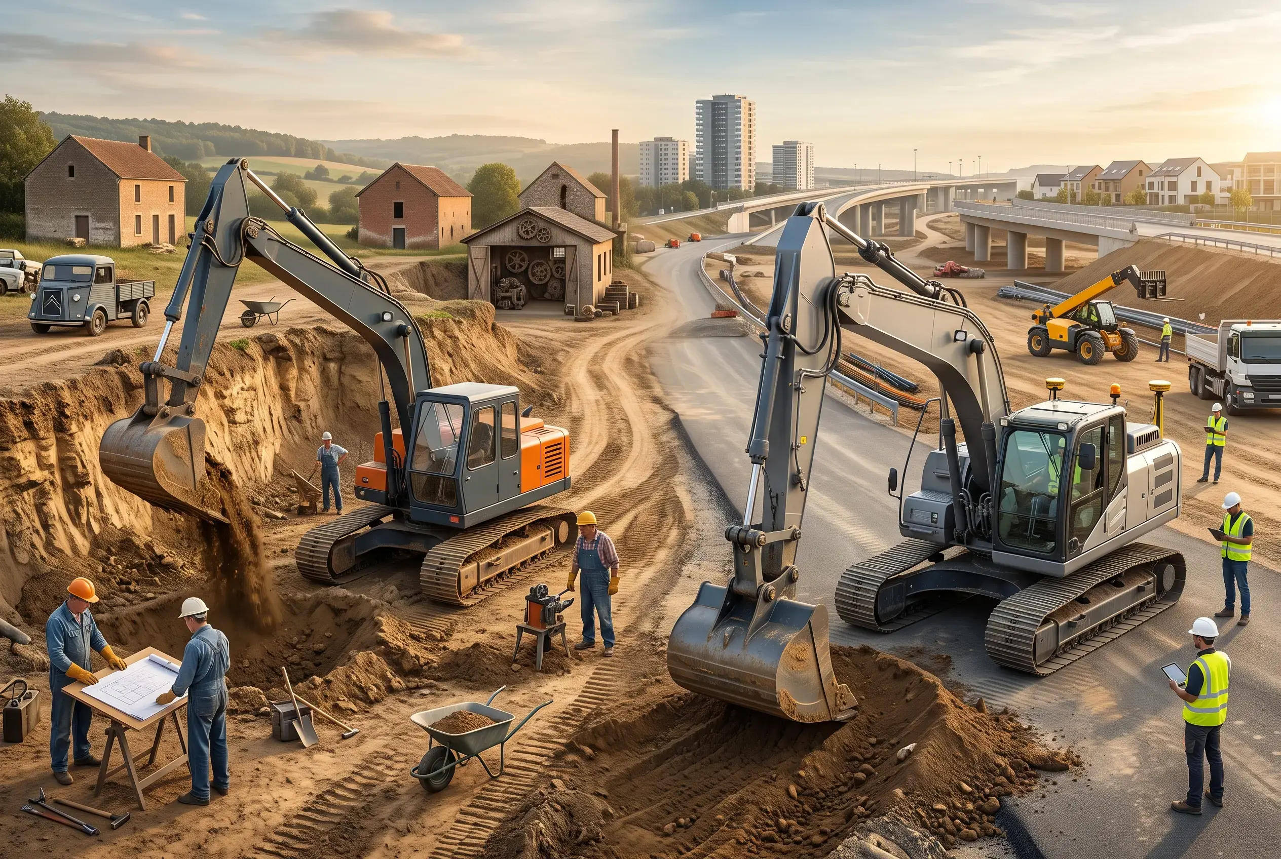 History Time: Why Do We Call Hydraulic Excavators a Poclain?
