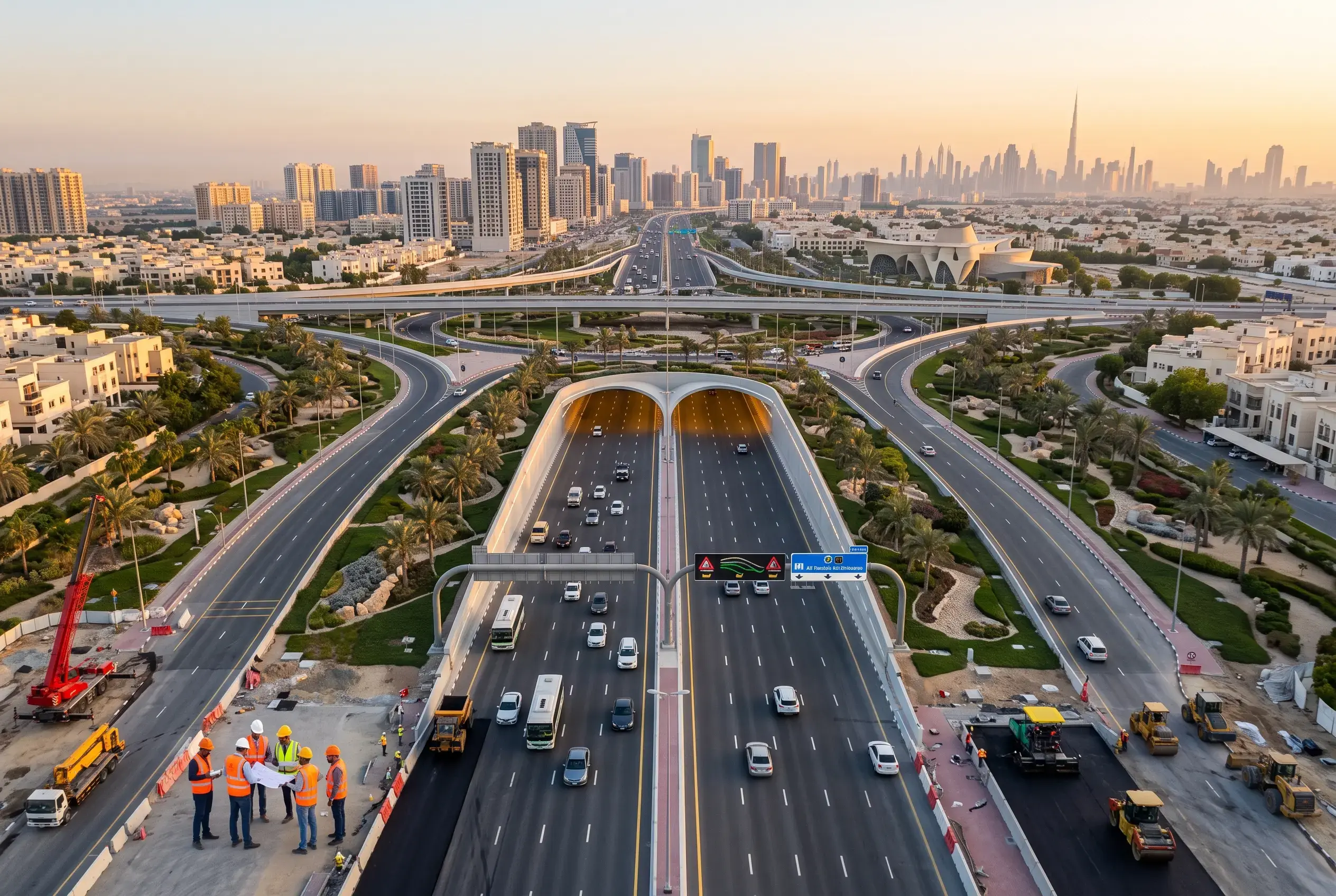 Sharjah’s New Road Projects: Faster Links, Smarter Tunnels