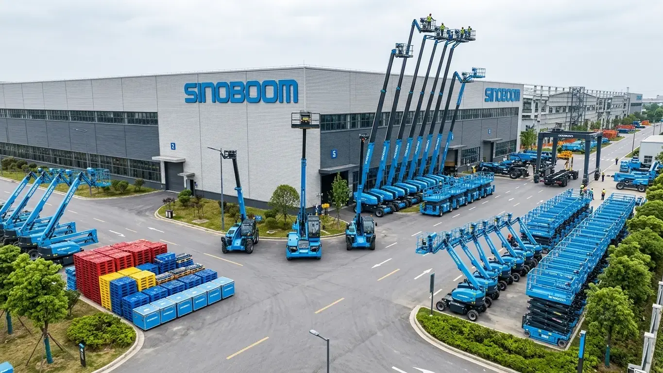 Sinoboom Telehandlers Land in the GCC