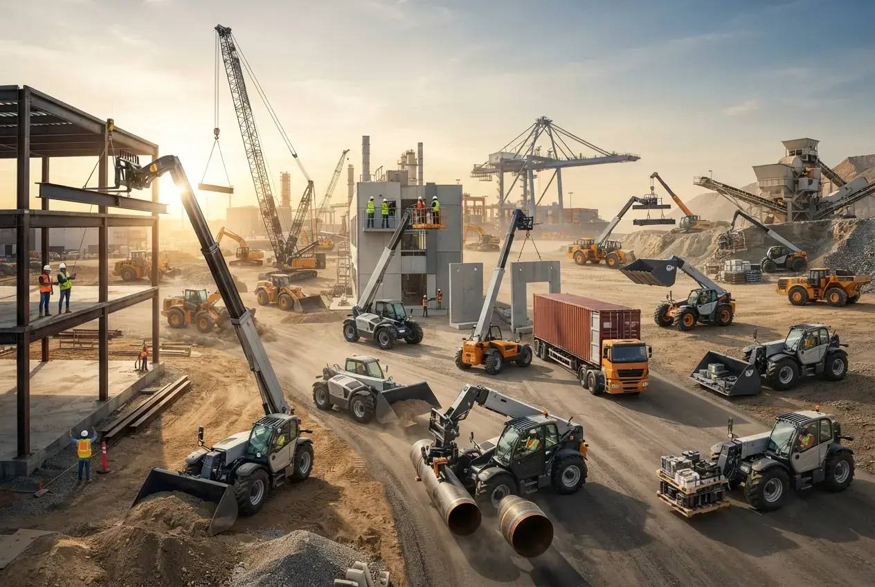 Top 12 Biggest and Most Demanded Telehandlers in the World