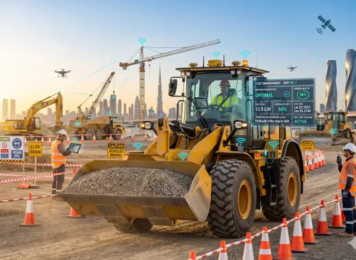 Transforming GCC Construction with Smart Machinery and IoT