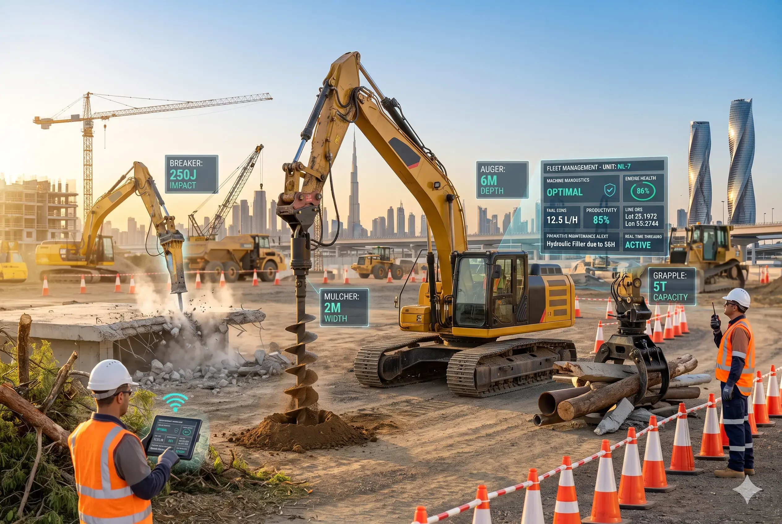 Unlock the Power of Your Excavator: Must-Have Attachments