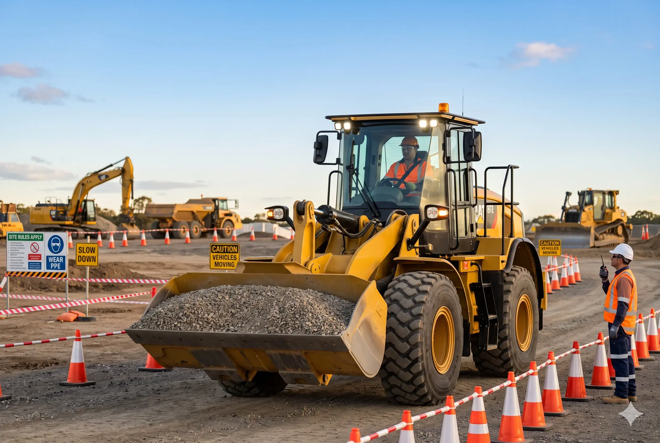 Wheel Loader Operator Safety:Tips for a Safer Worksite