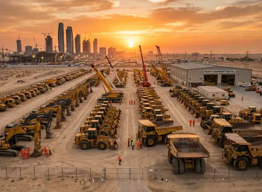 Award-Winning Heavy Equipment Rental Solutions Across the GCC