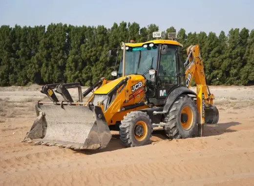 Backhoe Loader, Dig depth 5 meters