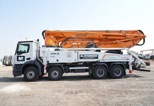 Concrete Pump Trucks, 42-56 meter Boom