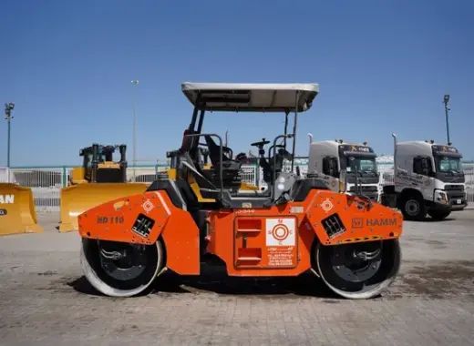 Double Drum Rollers, Vibratory, 13 Ton