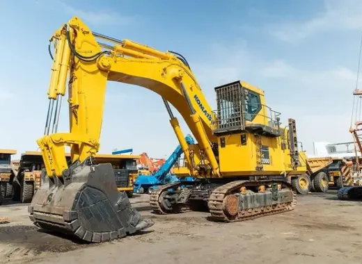 Large Excavators, 200 ton, Standard Boom