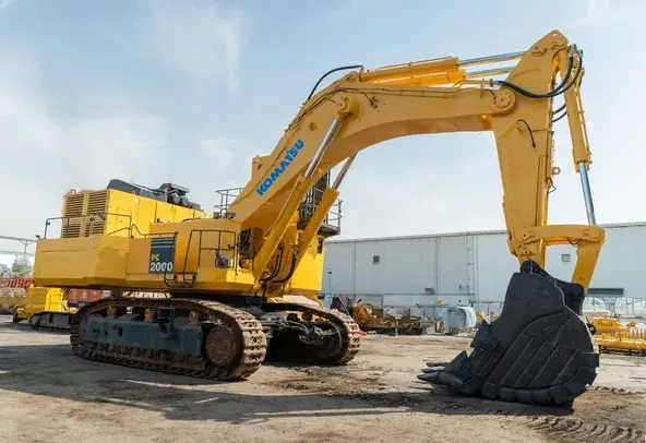 Large Excavators, 200 ton, Standard Boom