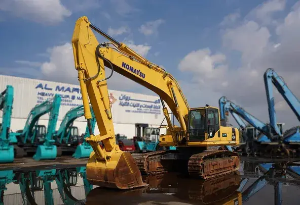 Large Excavators, 45 ton, Standard Boom