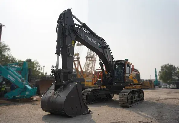 Large Excavators, 55 ton, Standard Boom