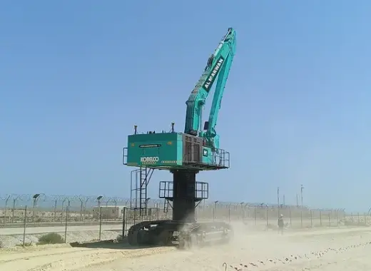 Large Excavators, 80 ton, High Bed, 22 meters Boom