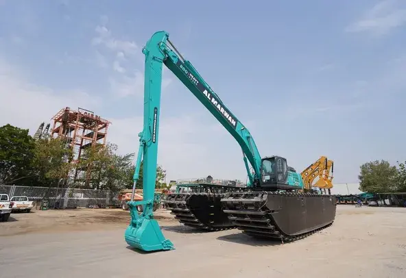Medium Amphibious Excavators, 38 ton, 17 meters Boom