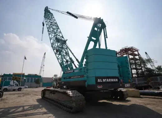 Medium Crawler Cranes, 100 ton