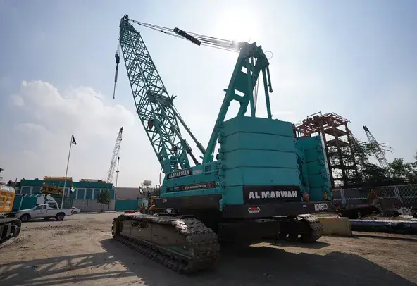 Medium Crawler Cranes, 100 ton