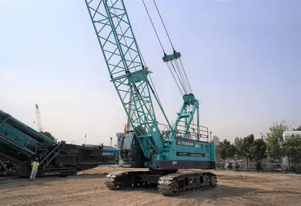 Medium Crawler Cranes, 60 ton
