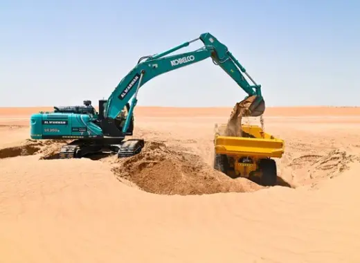 Medium Excavators, 35 ton, Standard Boom