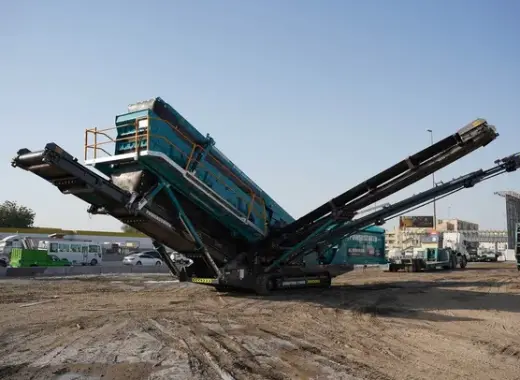 Mobile Screener, 600 tph