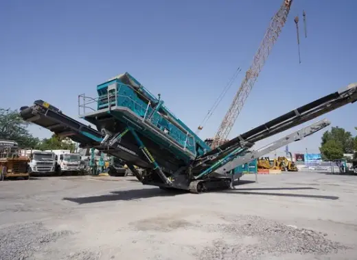 Mobile Screener, 600 tph
