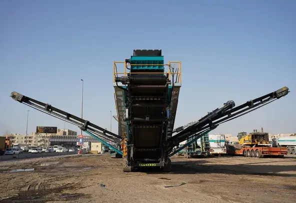 Mobile Screener, 600 tph