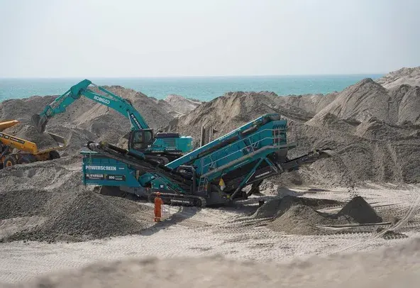 Mobile Screener, 600 tph