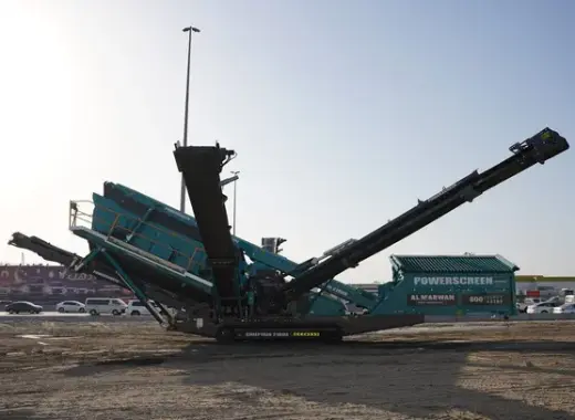 Mobile Screener, 600 tph