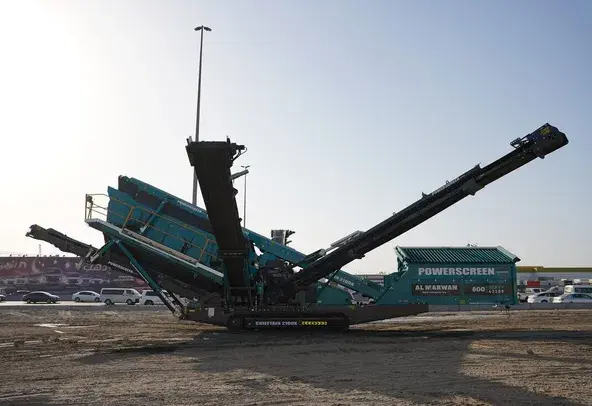 Mobile Screener, 600 tph