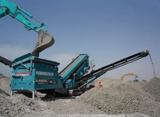 Mobile Screener, 600 tph